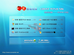 深度技术 GHOST WIN10 X86 快速安装版 V2019.04 (32位)