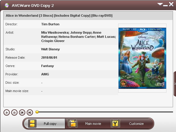 AVCWare DVD Copy2